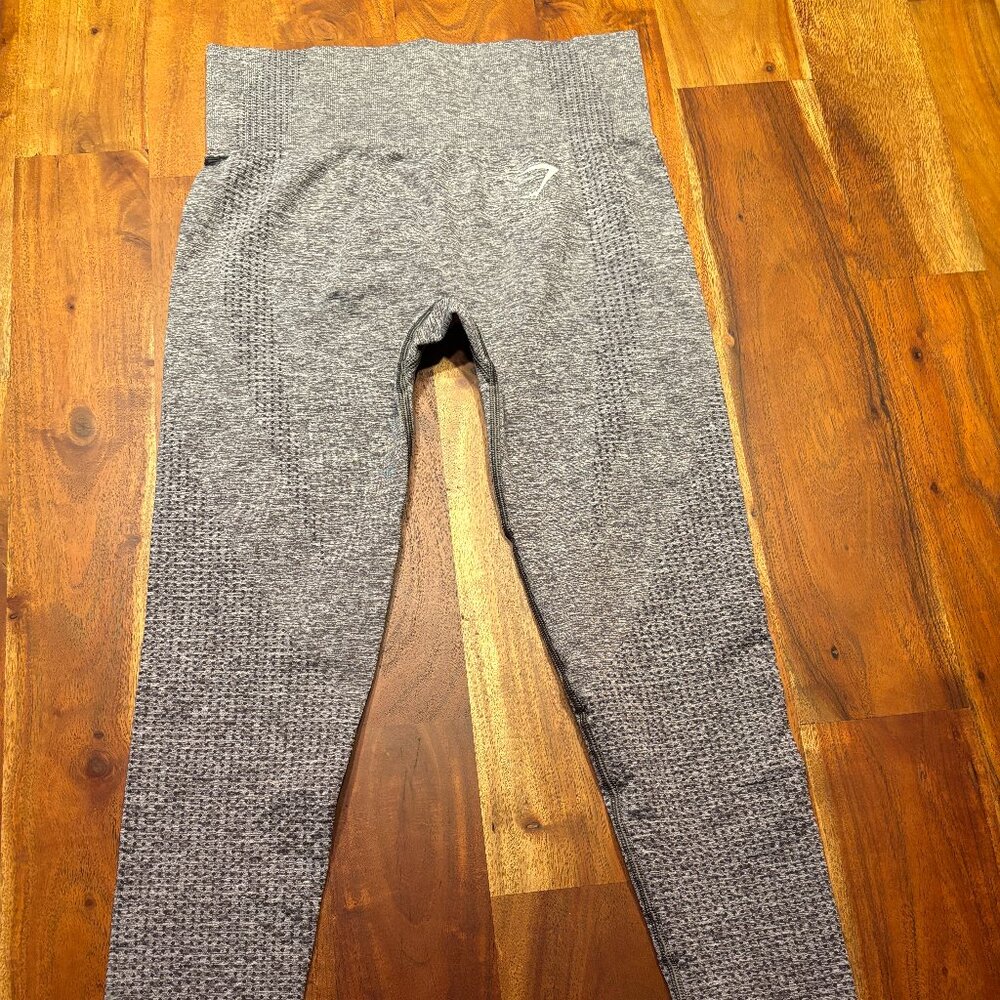 Gymshark Vital Seamless 2.0 Leggings - Grey Marl - Small